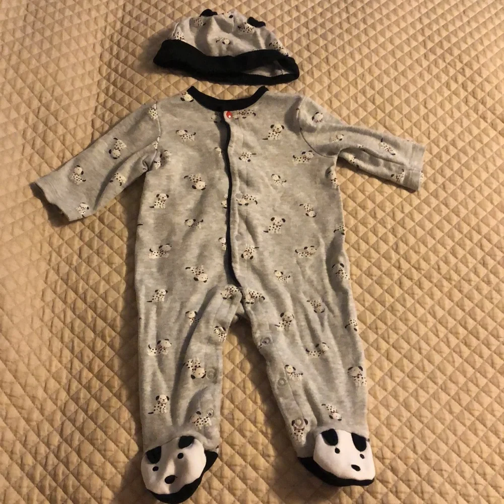 Little Me Sleepers with Hats - Picture 4 of 15